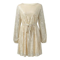 SONNET SEQUINED EVENING DRESS