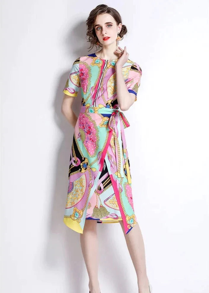 SHEILY MIDI DRESS