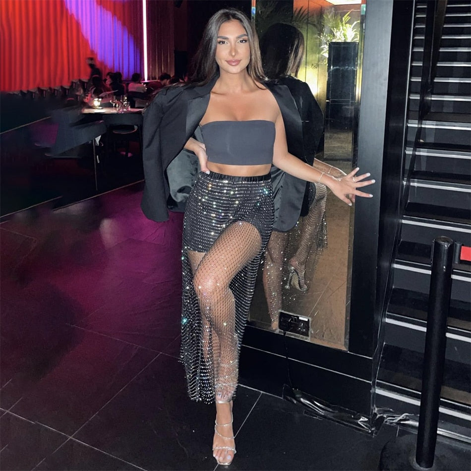 SPLIT LOOSE SKIRT