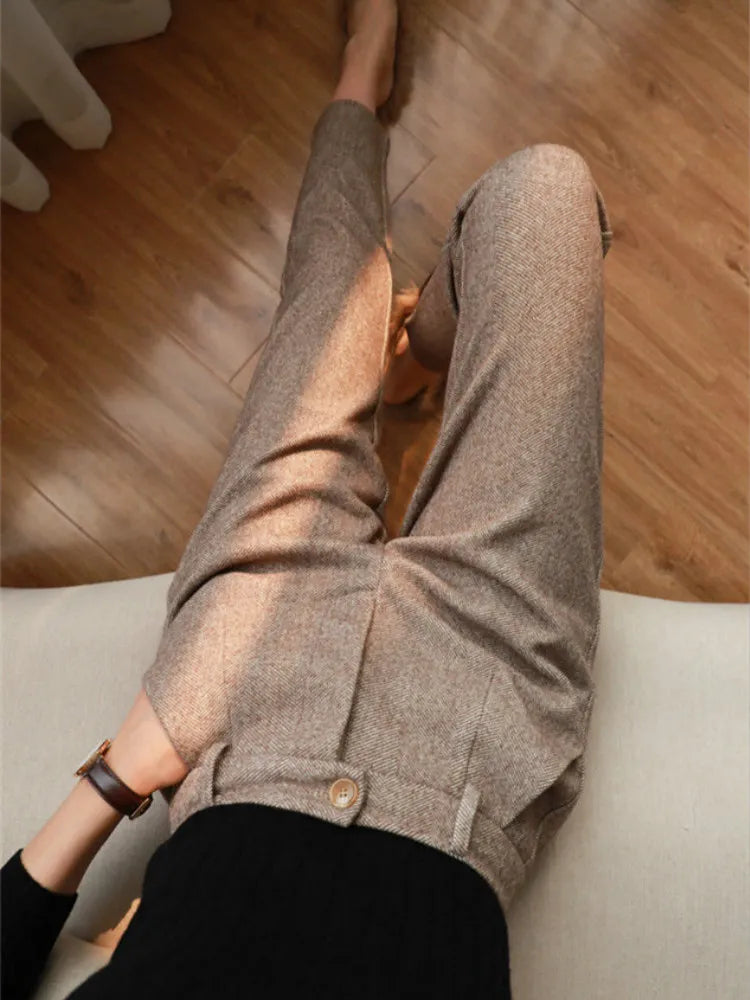 JACKIE WOOLEN PANTS