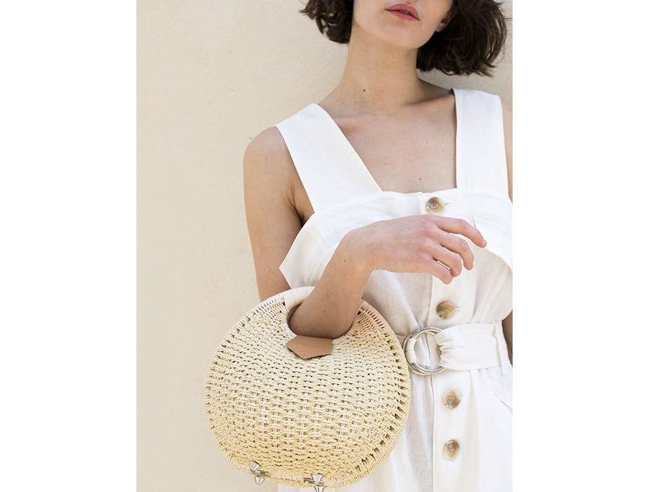 SHELL ROUND WICKER