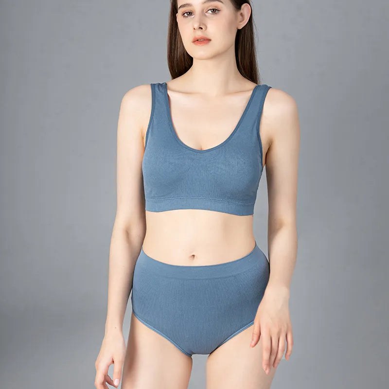 SEAMLESS BRA SET