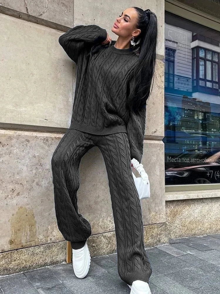 KNIT PULLOVER SET