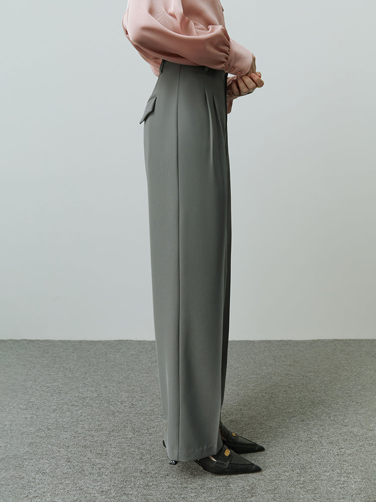 DRAPED TROUSERS