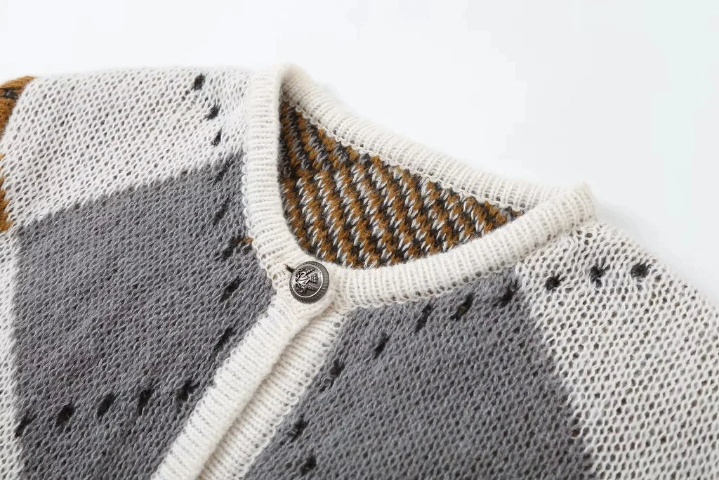 ARGYLE SWEATER
