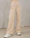 ELASTIC WIDE PANTS