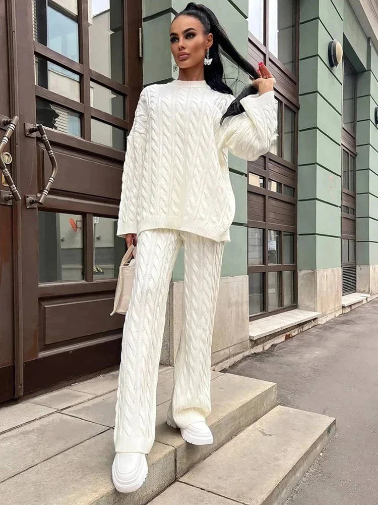 KNIT PULLOVER SET