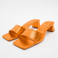 ORANGE SANDALS