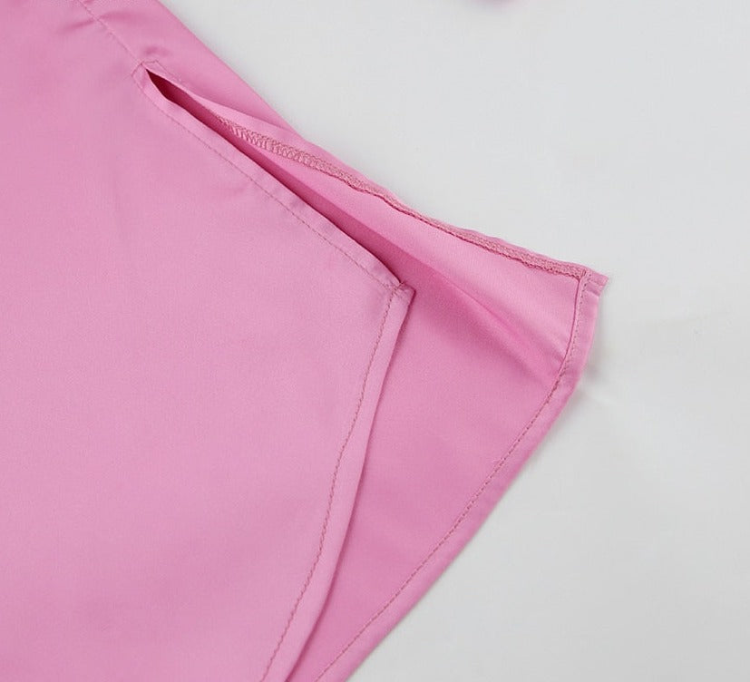 PINK FLOWER BLOUSE