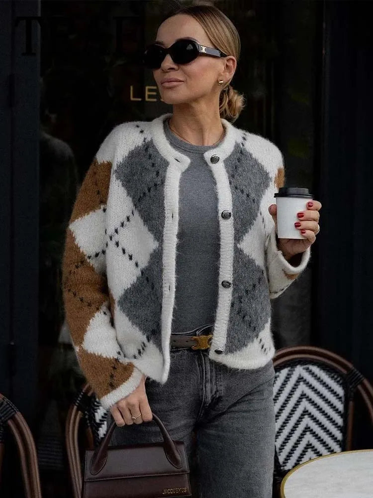 ARGYLE SWEATER