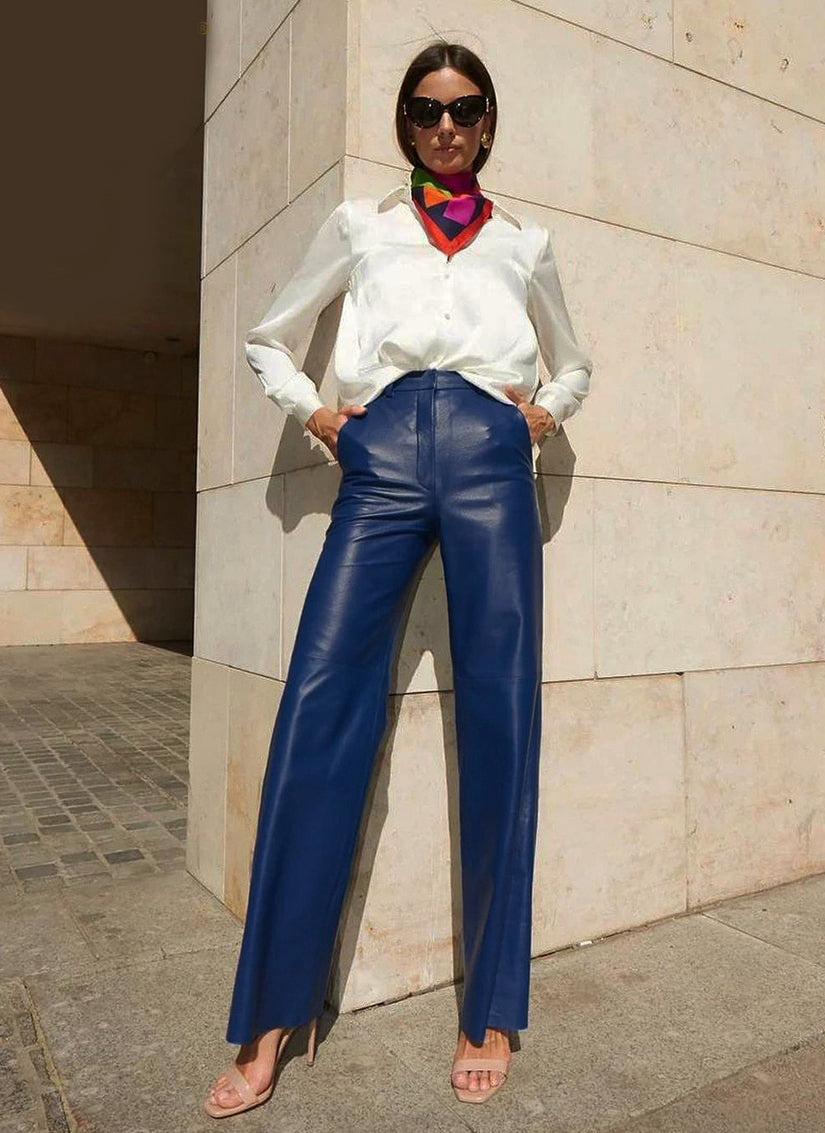 ELLIN PANTS LEATHER