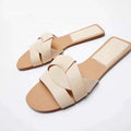 FLAT SLIPPERS SANDALS