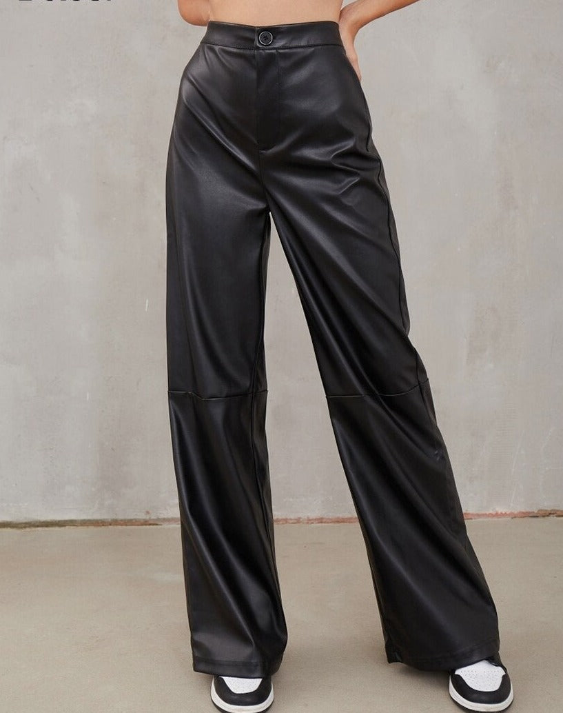 ELASTIC WIDE PANTS
