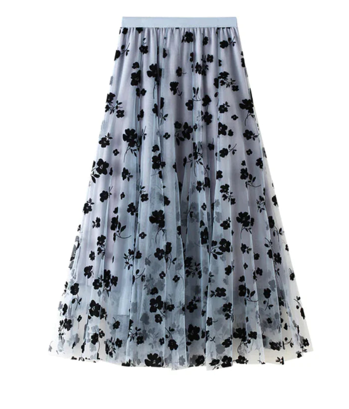 FLORAL SKIRT